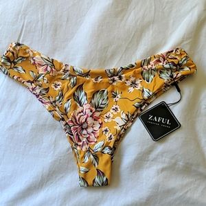 NWT Floral Bikini Bottoms